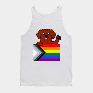 Love is Love Puppy Tank Top